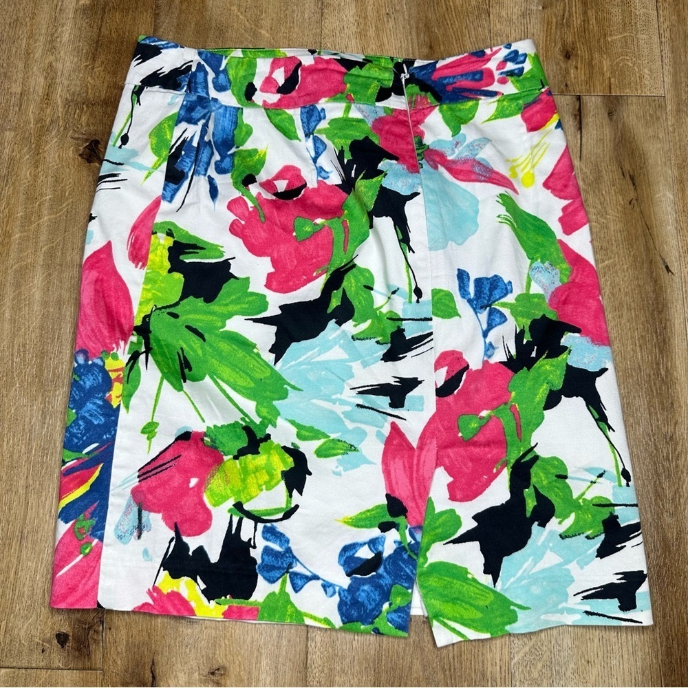 Ann Taylor | Floral Multicolor Skirt Size 2P - Picture 5 of 12